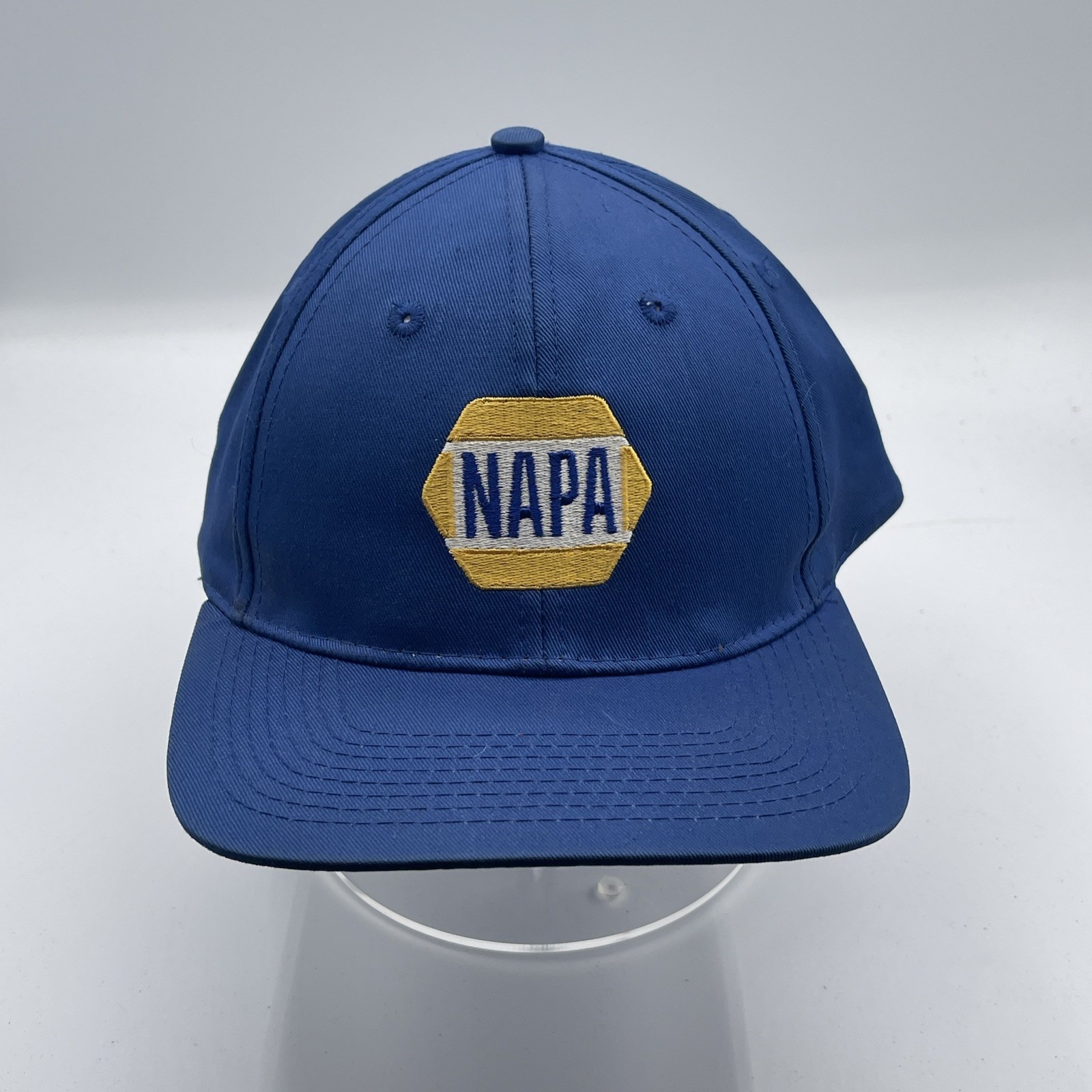 Vintage Otto Brand Napa Snapback Hat WYellow Embroidered Logo
